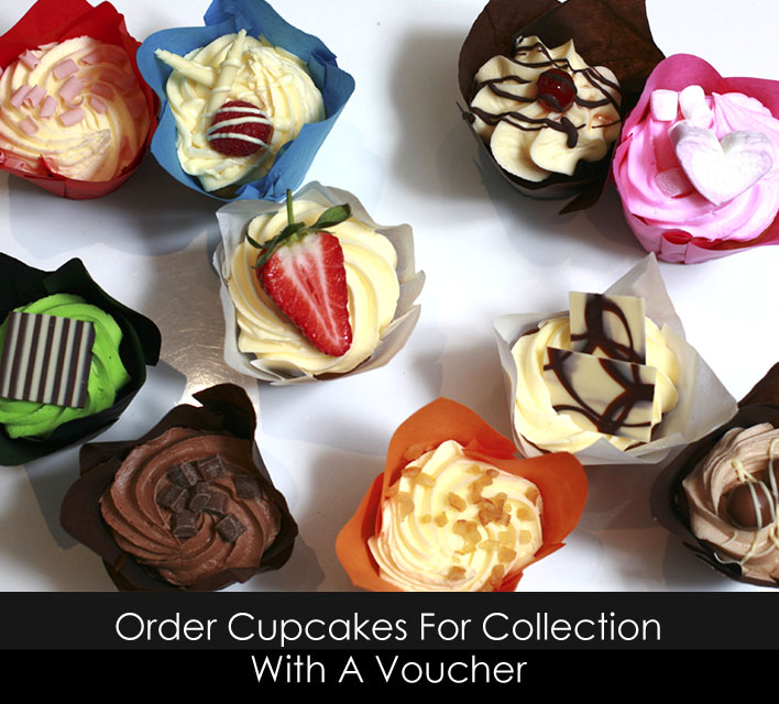 Order Cupcakes For Collection with a Voucher