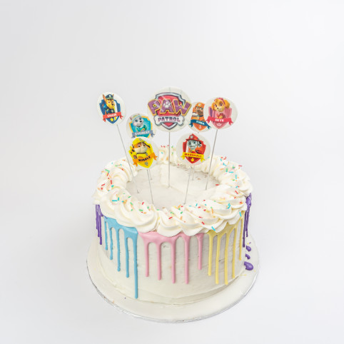 Kid's Colour Drip Party Cake Voucher