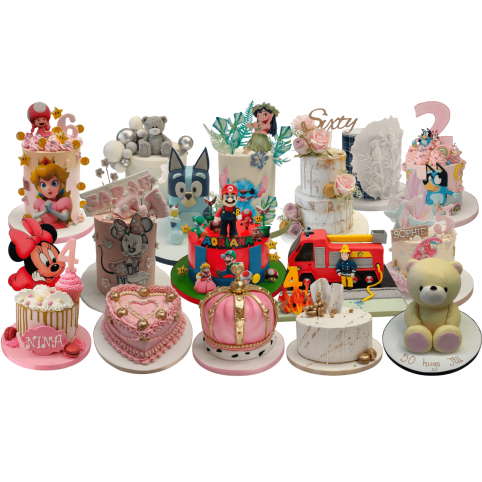Designer Birthday Cake in a Choice of 16 Designs Voucher
