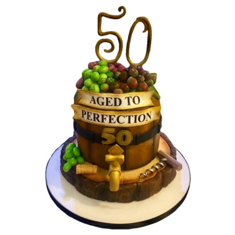 Wine Barrel By 3d Cakes