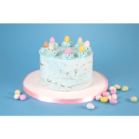Egg Shaped Easter Cake | Teaspoon Of Goodness