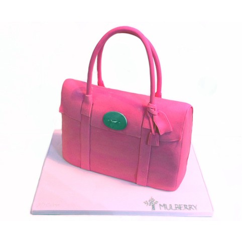Iris leather handbag Mulberry Pink in Leather - 41050424