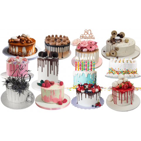 Party Cake in a Choice of 12 Designs Voucher