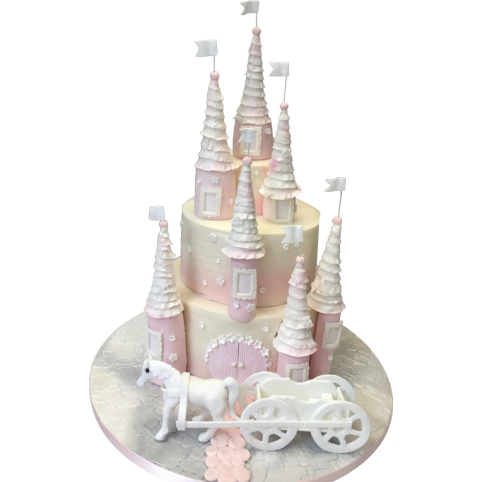 Ice cream castle cake Check my Youtube channel for full video tutorial... |  TikTok