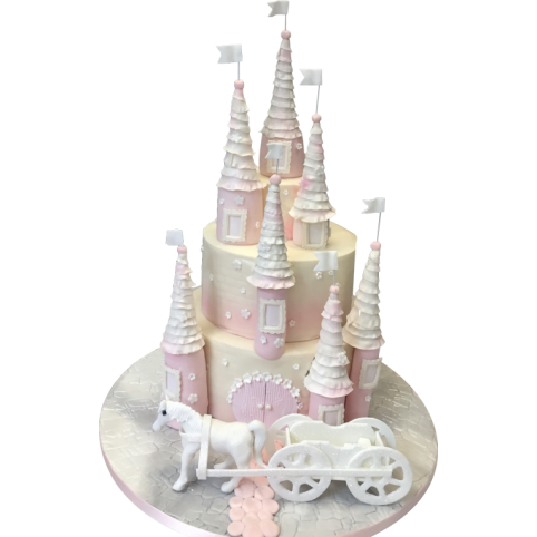 Ice cream castle cake Check my Youtube channel for full video tutorial... |  TikTok