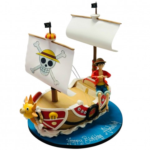 ONE PIECE PIRATE SHIP & LUFFY