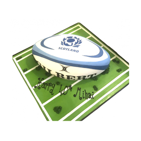 RUGBY BALL & PITCH 