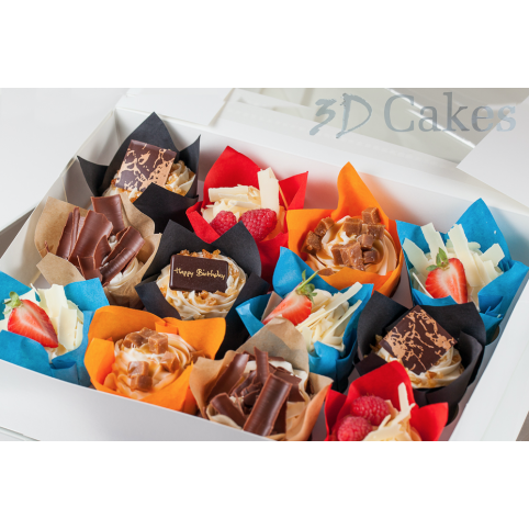12 LUXURY CUPCAKES