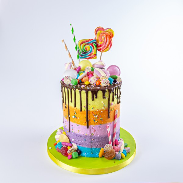 Candy Land Birthday Cake – Blue Sheep Bake Shop