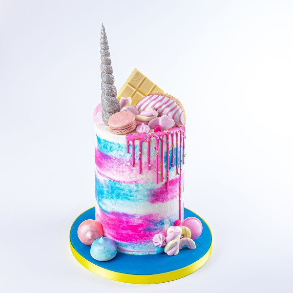 Rustic Pink Unicorn Cake – Honeypeachsg Bakery