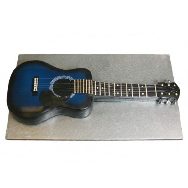 Guitar In Blue - Kidd's Cakes & Bakery