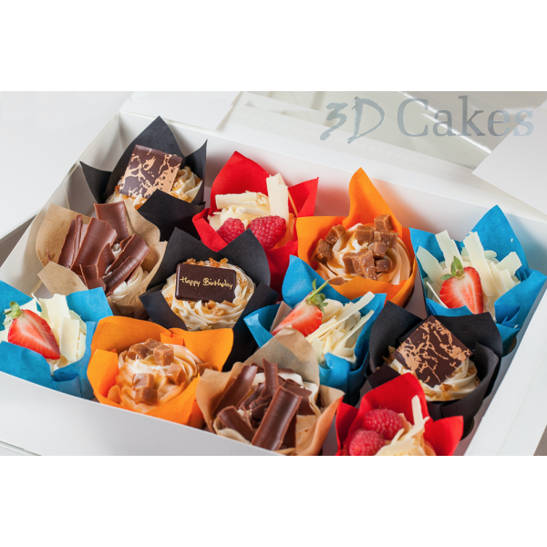 12 LUXURY BIRTHDAY CUPCAKES Birthday Party Cakes