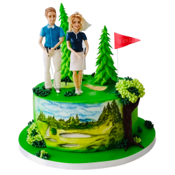 GLENEAGLES GOLF CAKE 