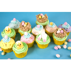 12 EASTER CUPCAKES