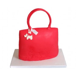 RASPBERRY RADLEY STYLE HANDBAG RASPBERRY