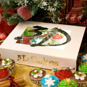 12 JOLLY CHRISTMAS CUPCAKES