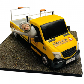 CUSTOM VAN/TRUCK WITH OPTIONAL FIGURE