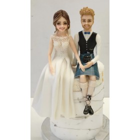 HIGH DETAIL WEDDING FIGURINES