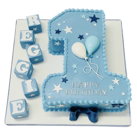 ICED NUMBER CAKE