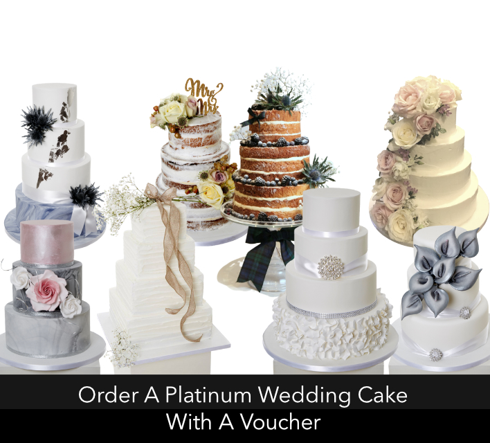 Platinum Wedding Cake