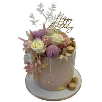Fresh & Dried Floral Cakes