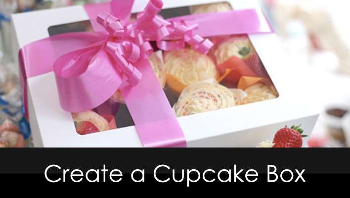 Birthday Cakes Edinburgh - Cupcake Box